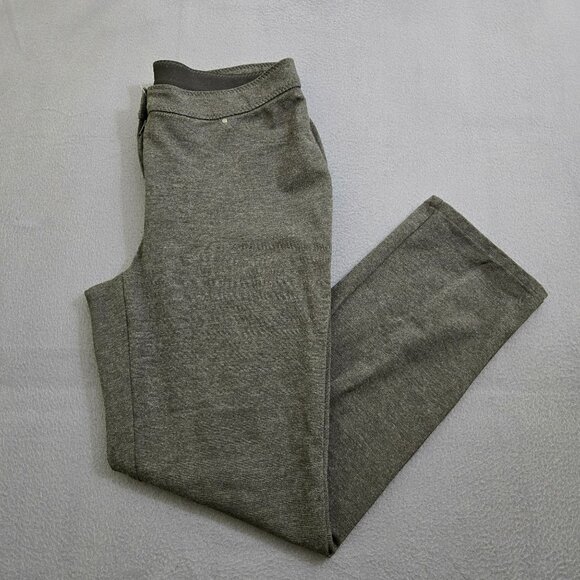 Chico's Women .5 US S/6 Dark Gray Straight Leg Stretch Pants - Picture 1 of 12